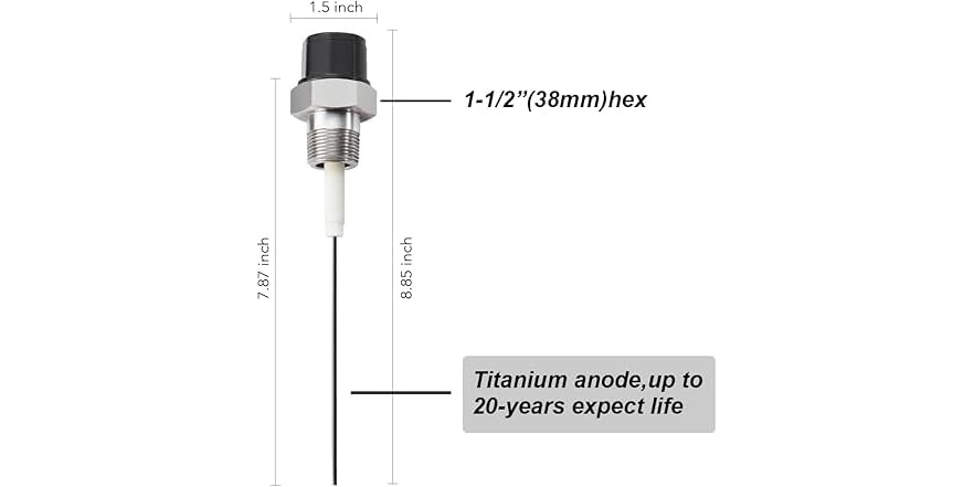 Lehomizi Upgraded Powered Anode Rod