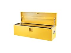 OUTLANE 15"X15"X24" Steel Truck Bed Tool Box Yellow