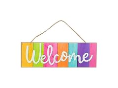 Craig Bachman Imports 15" Welcome Sign for Wreaths