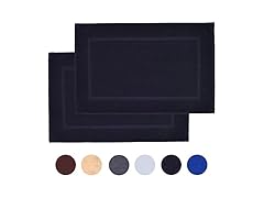 2 Pack Washable Bath Mats