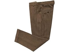 Vintage Tweed Dress Regular Fit Slacks