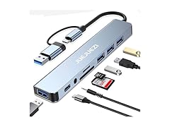 JUEJUEZI USB Hub 3.0 Multiport Adapter