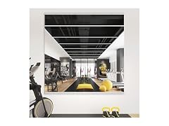 STAWDY Tempered Glass Home Gym Mirror