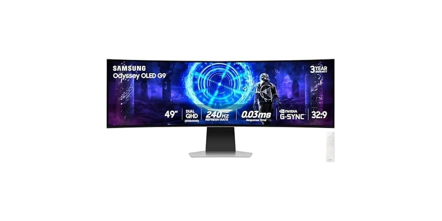 Samsung 49" DQHD Curved Monitor | LS49DG956SNXGO