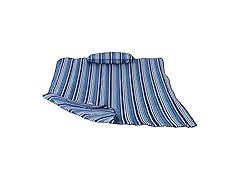 Sunnydaze Breakwater Stripe Quilted Hammock Pad & Pillow Set