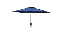 Simple Deluxe 7.5ft Patio Market Yard Umbrella