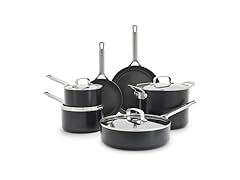 GreenPan x Bobby Flay Hard Anodized Nonstick 10 Piece Cookware Set