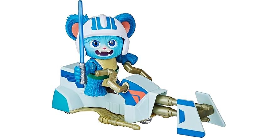 Star Wars: Young Jedi Adventures Nubs Figure & Speeder Bike