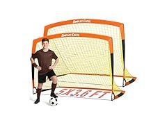 Dimples Soccer Goals Kids 5x3.6 FT Set of 2 (36"D x 48"W x 36"H)