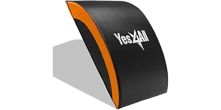 $11.99: Yes4All Foldable Abdominal Exercise Pad, Core Training & Back Stretching Mat, Orange at Woot!