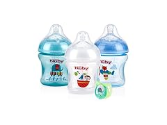 Nuby Natural Touch 3 Pack Bottles