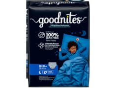 GoodNites Boys Nighttime Underwear Large 17 ct