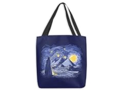 "Starry Avatar" Large Tote Bag