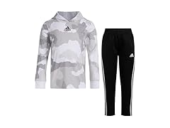 Camo Fleece Hooded Pullover Set (18M)