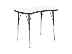FDP Dry-Erase Collaborative Bowtie Activity School, Office Table 