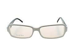 Gucci Plastic Frames, White/Black