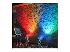 LightSeek 2-in-1 Color Solar Spotlights