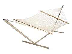 Extra Large Cotton Rope Hammock, Stand Not Included