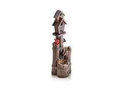 Alpine Corporation Birdhouse Water Fountain