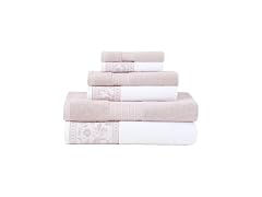 Modern Threads Allie 6-Piece 100% Cotton Towel Set