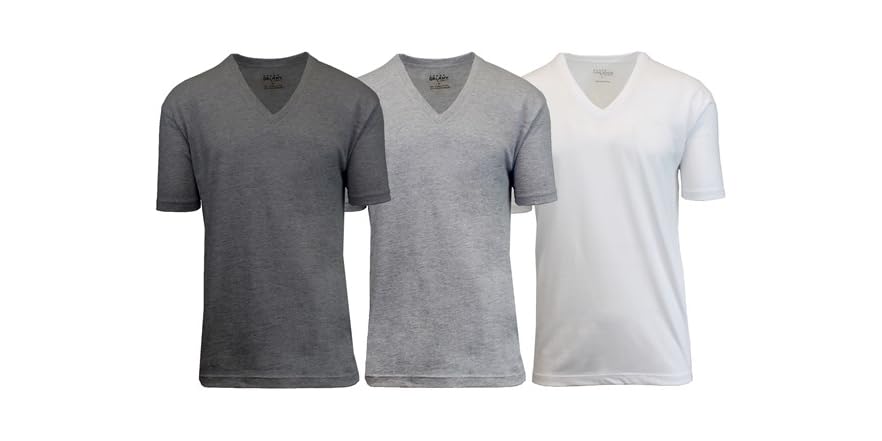 Mens Cotton V-Neck Undershirt 3PK