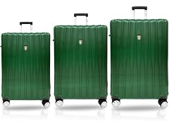 Tucci Italy Baratro Spinner Luggage Set of 3, 20/24/28"