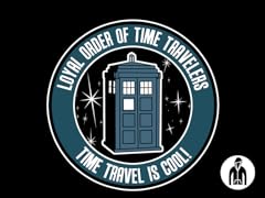 Time Travel is Cool Jersey Zip Hoodie