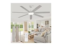 Fanbulous Gray 72" Ceiling Fan with Lights