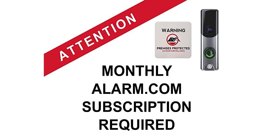 Skybell Slim Line II Silver Wi-fi Video Doorbell Camera