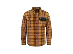 Field & Stream Mens (M) Hardwood Flannel Truffle