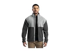 ATG Men Block Micro Fleece Mock Neck Jacket
