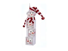 Kurt Adler Snowman Head Ornament