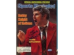 Bob Knight Autographed 1981 SI Magazine