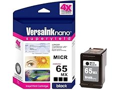 VersaInk-Nano 65 MX Black MICR Ink Cartridge