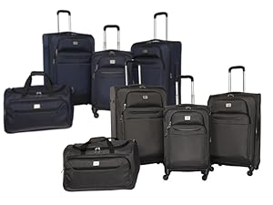 4 piece luggage set clearance