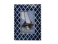 Nautical Medallion Pattern Capiz Frame