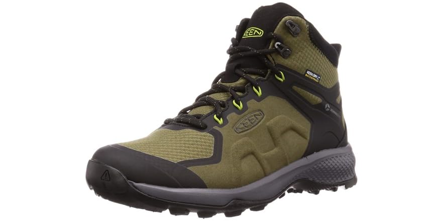 keen men's explore mid wp boot