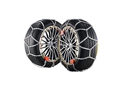 VEVOR Auto Tightening Snow Chains, Diamond Mesh