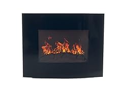 Northwest 25.5" Curved Glass Electric Fireplace