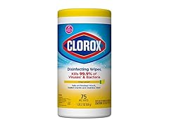 (75 ct) Clorox Disinfecting Wipes Fresh Scent, Lemon