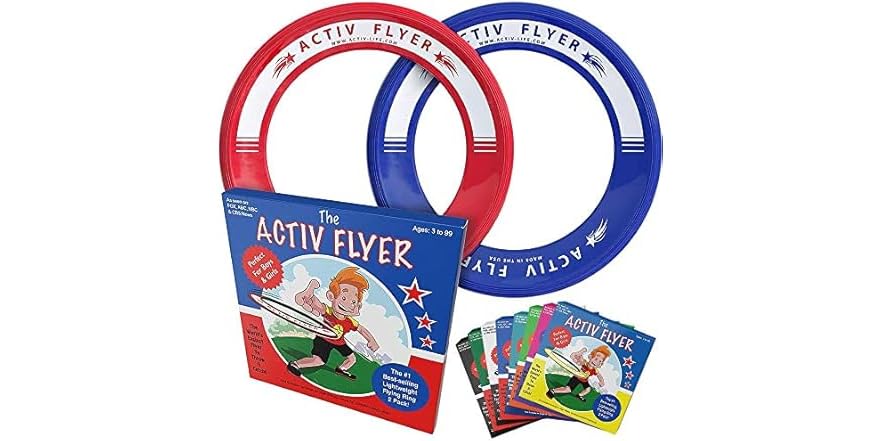 Activ Life Kids Flying Rings 2 Pack
