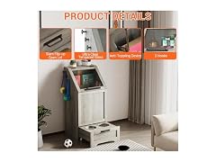MOVECOM Top Opening Dog Feeding Station