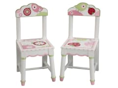 Hand Painted Chairs (Set of 2)