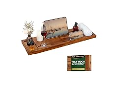 Fun Memories Teak Bathtub Tray - Luxury Bath Tray