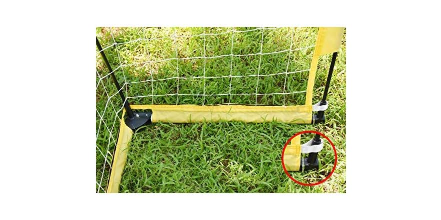 Rapid Soccer Goal - Set of 2 Portable Football Goals - 120cm x 90cm main image 1