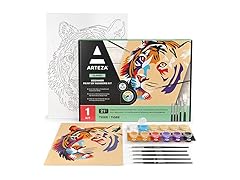 ARTEZA Tiger Paint by Numbers Kit