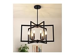Bairth Light Black Chandelier