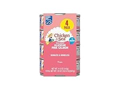 4PK Chicken of the Sea Alaskan Pink Canned Salmon