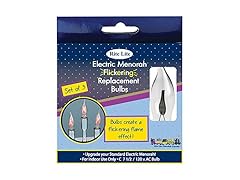 Rite Lite LTD Flame Shaped Electric Bulbs 3 Pack