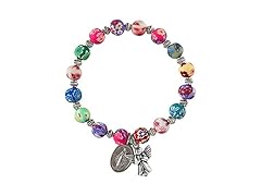 Guardian Angel Colorful Bead Bracelet